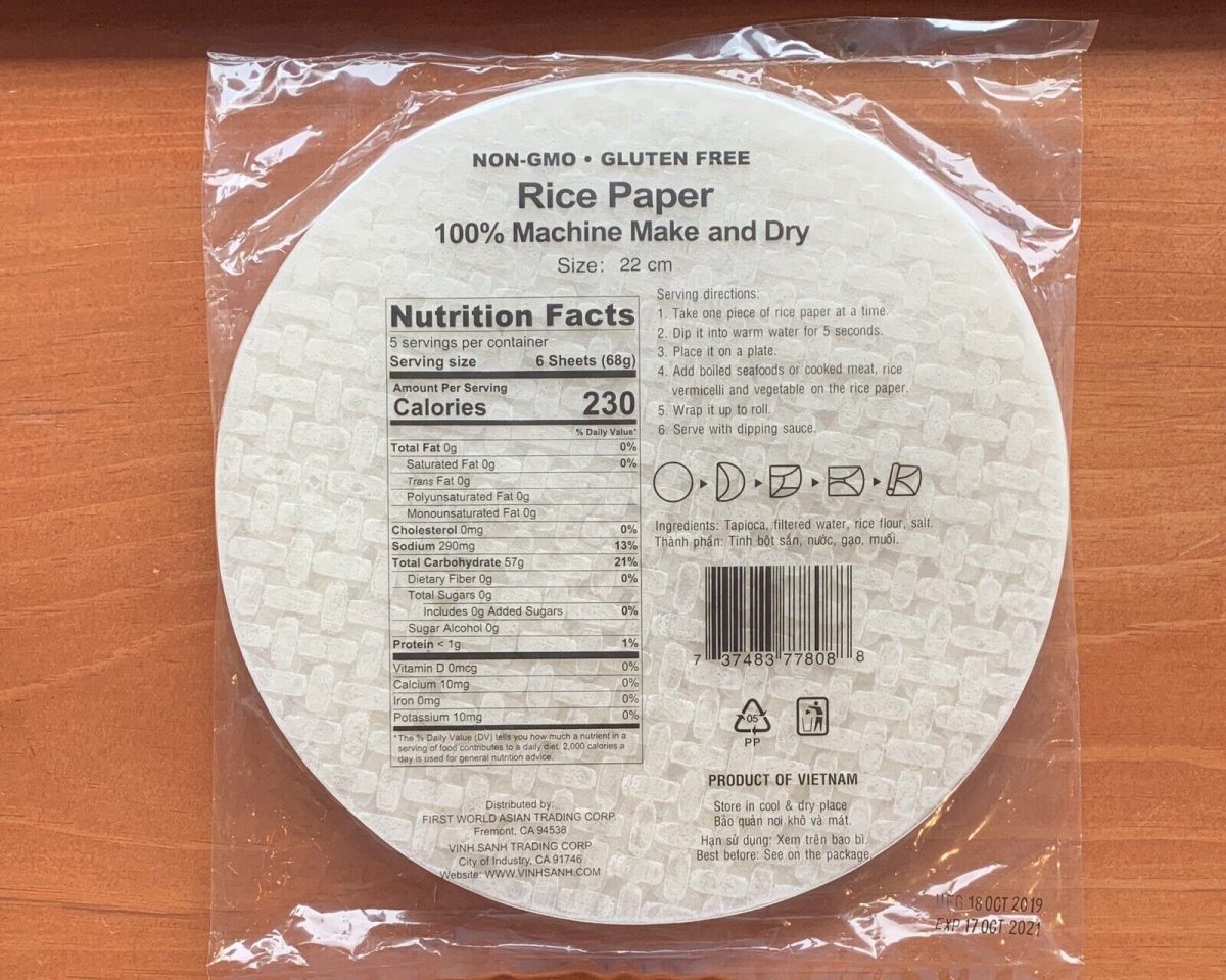 Top 10 Rice Paper Nutrition Facts: You Need to Know - Its MAM